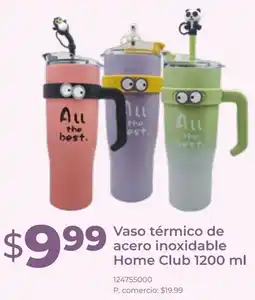 Tia Home club vaso térmico de acero inoxidable oferta