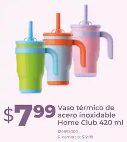 Tia Home club vaso térmico de acero inoxidable 420 ml oferta