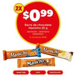 Tia Manicho barra de chocolate oferta