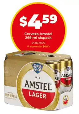 Tia Amstel cerveza oferta