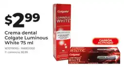 Tia Colgate luminous white crema dental oferta