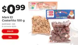 Tia El costeñito maní oferta