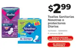 Tia Diarios toallas sanitarias nosotras o protectores oferta