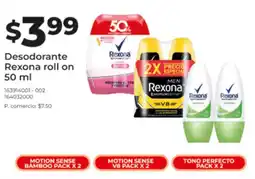 Tia Rexona roll on desodorante oferta