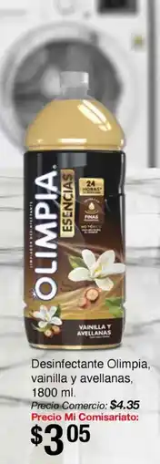Mi Comisariato Olimpia desinfectante vainilla y avellanas oferta