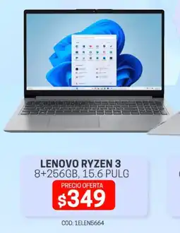 Novicompu Lenovo ryzen 3 oferta