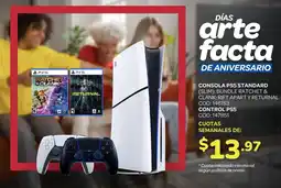 Artefacta Consola ps5 standard oferta