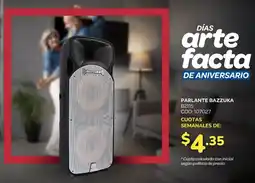 Artefacta Bazzuka parlante oferta