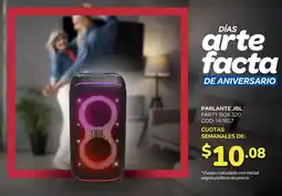 Artefacta Jbl parlante party box 320 oferta