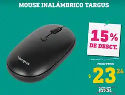Coral Hipermercados Mouse inalámbrico targus oferta