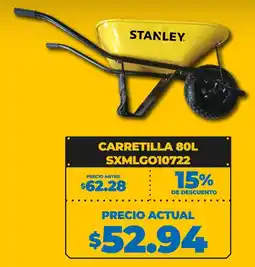 Coral Hipermercados Stanley carretilla SXMLGO10722 oferta