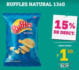 Coral Hipermercados Ruffles natural oferta