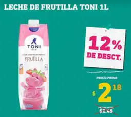 Coral Hipermercados Toni leche de frutilla oferta