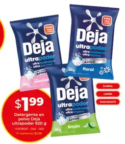Tia Deja detergente en polvo ultrapoder oferta