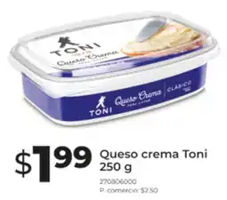 Tia Toni queso crema oferta