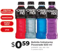 Tia Powerade bebida hidratante oferta