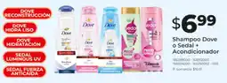 Tia Dove o sedal shampoo + acondicionador oferta