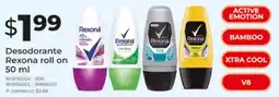 Tia Rexona desodorante roll on oferta