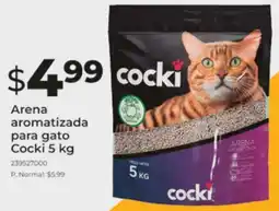 Tia Cocki arena aromatizada para gato oferta
