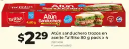 Tia Ta'riko atún sanduchero trozos en aceite oferta