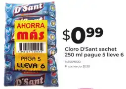 Tia D'sant cloro sachet oferta