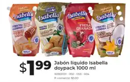 Tia Isabella jabón líquido doypack oferta