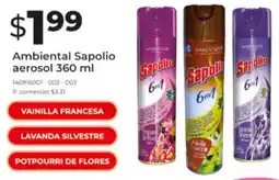 Tia Sapolio ambiental aerosol oferta