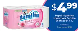 Tia familia papel higiénico triple hoja oferta