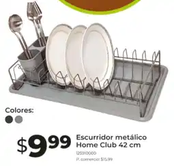 Tia Home club escurridor metálico oferta