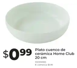 Tia Home club plato cuenco de cerámica oferta