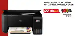 Tia Epson impresora multifuncion con wifi l3250 tinta continua oferta