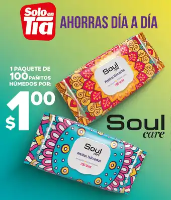 Tia Soul care pañitos húmedos oferta