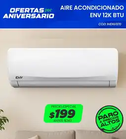 Novicompu Env aire acondicionado 12k btu oferta