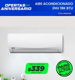 Novicompu Env aire acondicionado 18k btu oferta