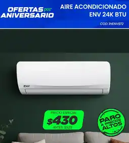 Novicompu Env aire acondicionado 24k btu oferta