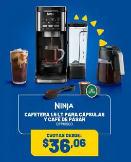 Orve Hogar Ninja cafetera para cápsulas y café de pasar oferta