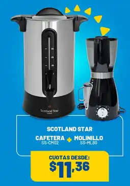 Orve Hogar Scotland star cafetera+ molinillo oferta