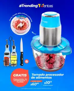 TVentas Tornado procesador de alimentos oferta
