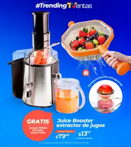 TVentas Juice booster extractor de jugos oferta