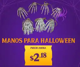 Coral Hipermercados Manos para halloween oferta