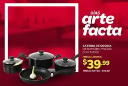 Artefacta Bateria de cocina qttcwa7b4 oferta