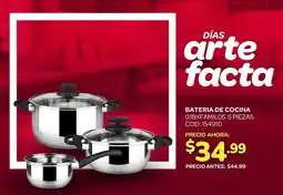 Artefacta Bateria de cocina 01bxfamil05 oferta
