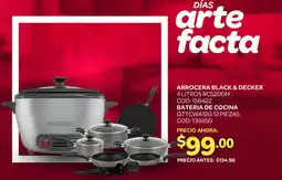 Artefacta Black & decker arrocera oferta
