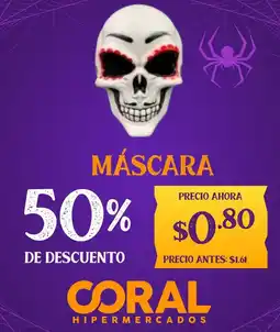 Coral Hipermercados Máscara oferta