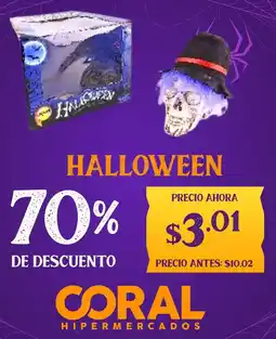 Coral Hipermercados Halloween oferta