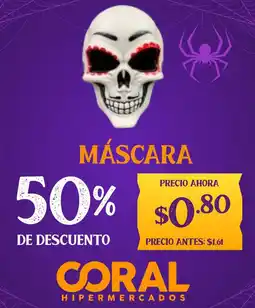 Coral Hipermercados Máscara oferta