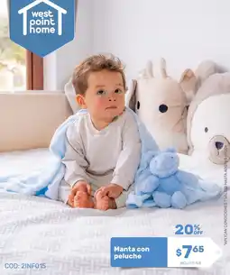Coral Hipermercados Manta con peluche oferta