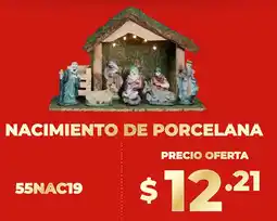 Coral Hipermercados Nacimiento de porcelana oferta
