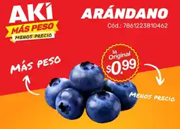 Akí Arándano oferta