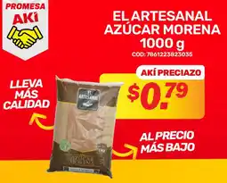 Akí El artesanal azúcar morena oferta